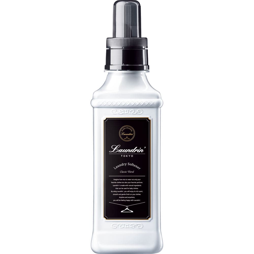 ネイチャーラボ　ランドリン柔軟剤　クラシックフローラル　本体600ｍｌ　×15個セット 本体600ｍｌ　×15セット