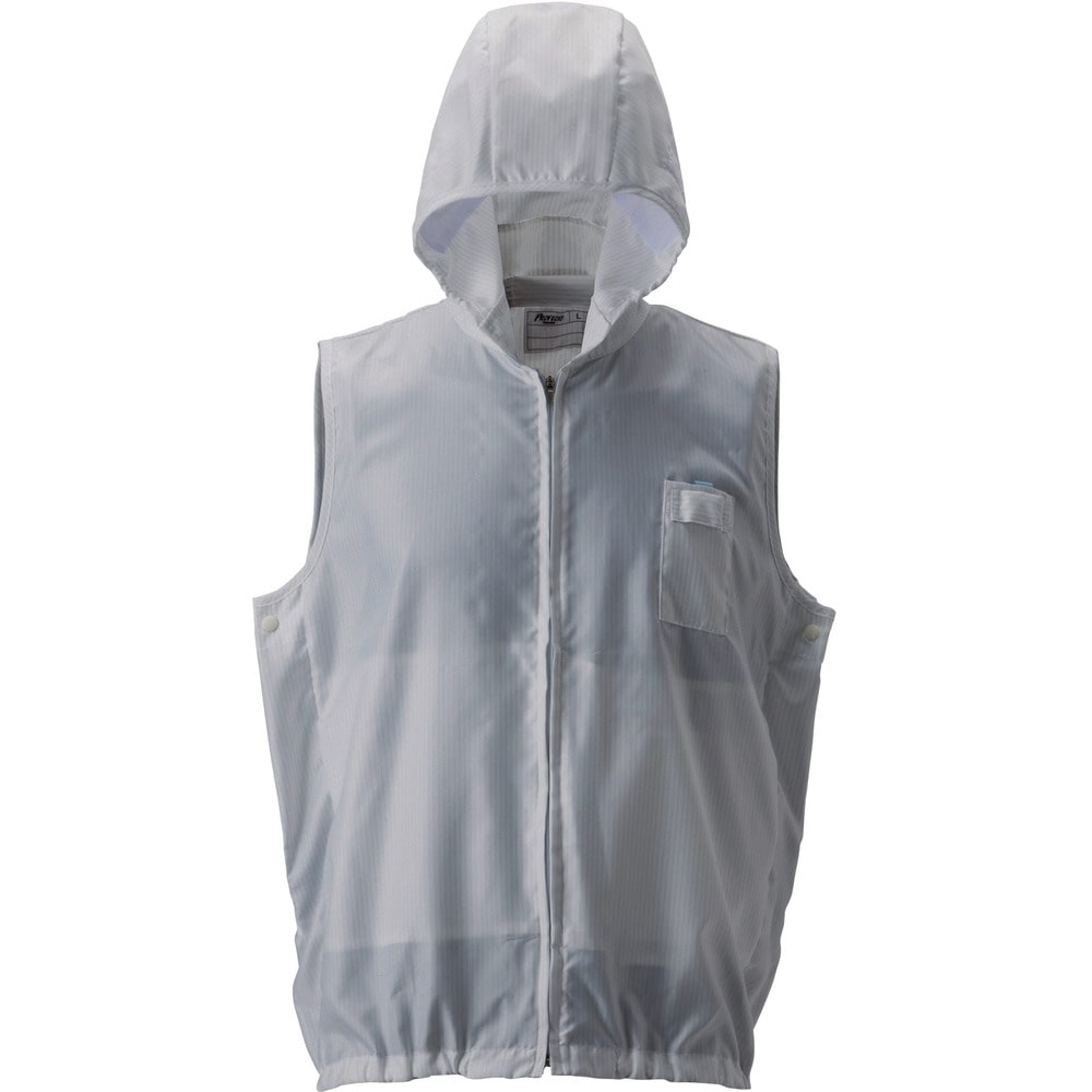 ＧＯＬＤＷＩＮ　空調服（Ｒ）フード付きアウターベスト　白　ＬＬ　ＰＫ２９１１－Ｗ－ＬＬ ＬＬ