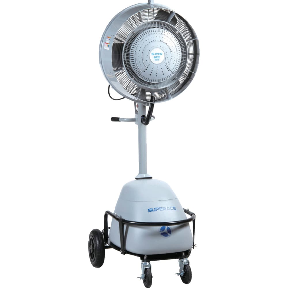 ドイトアンマッチ　スーパー工業　１００Ｖミスト発生機　ＳＦＣ－１１４　簡易移動式ファンタイプ