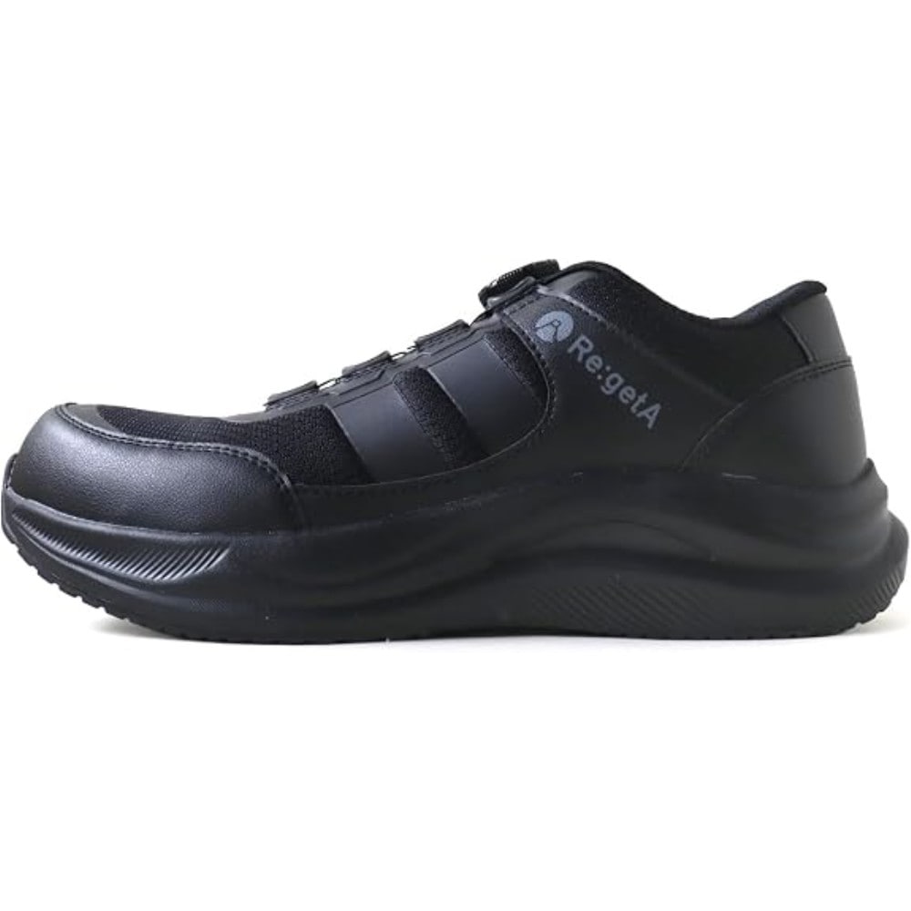 リゲッタ Regetta ダイヤル式ローカット BLK 25.0cm RSF002-BLK-25 25.0cm