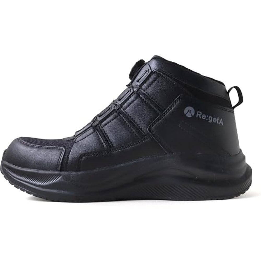 リゲッタ Regetta ダイヤル式ハイカット BLK 25.5cm RSF003-BLK-25.5 25.5cm
