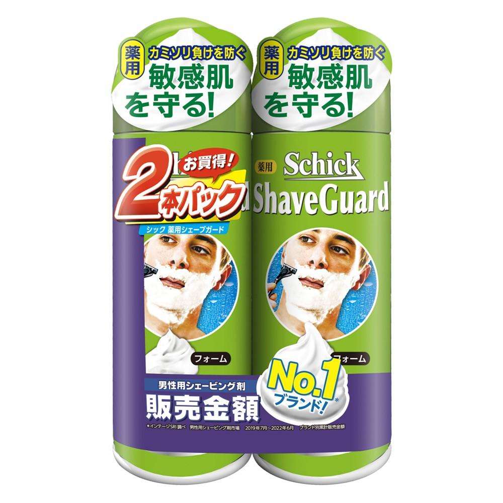 シック・ジャパン　薬用シェーブガード　シェービングフォーム　２００ｇ　ダブルパック