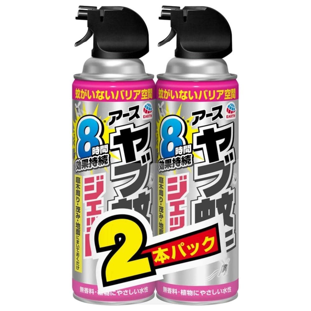 アース製薬　ヤブ蚊マダニジェット　屋外用　４８０ｍｌ２Ｐ