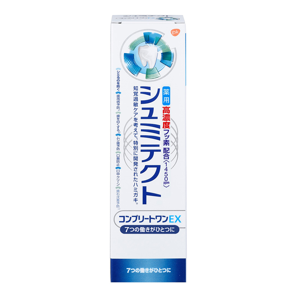 薬用シュミテクト コンプリートワンＥＸ 知覚過敏予防 歯磨き粉　９０ｇ