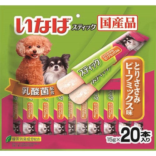 ちゅーるスティック とりささみビーフミックス ２０本 犬おやつ 犬スナック ペット ホームセンターコーナンの通販サイト