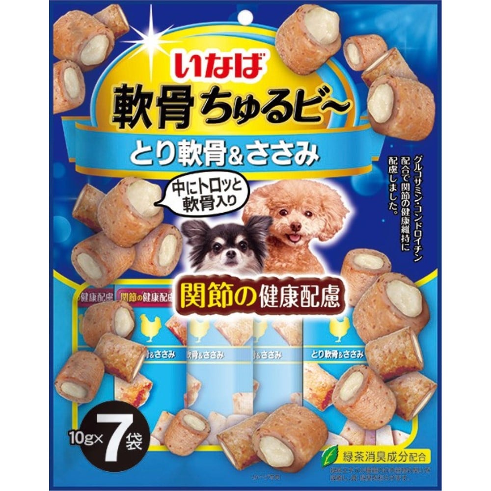 いなば食品　軟骨ちゅるビ～　とり軟骨＆ささみ ７袋