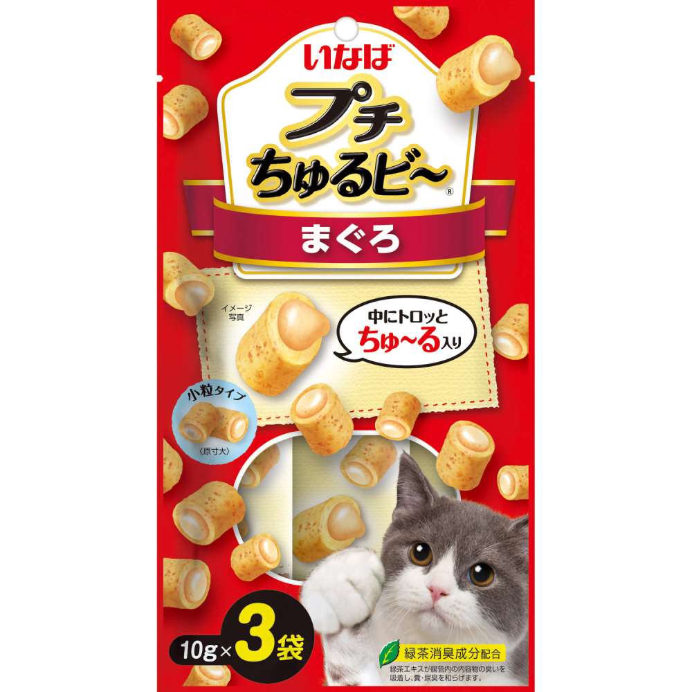いなば食品　プチちゅるビ～まぐろ　１０ｇ×３袋 まぐろ10ｇ×3袋