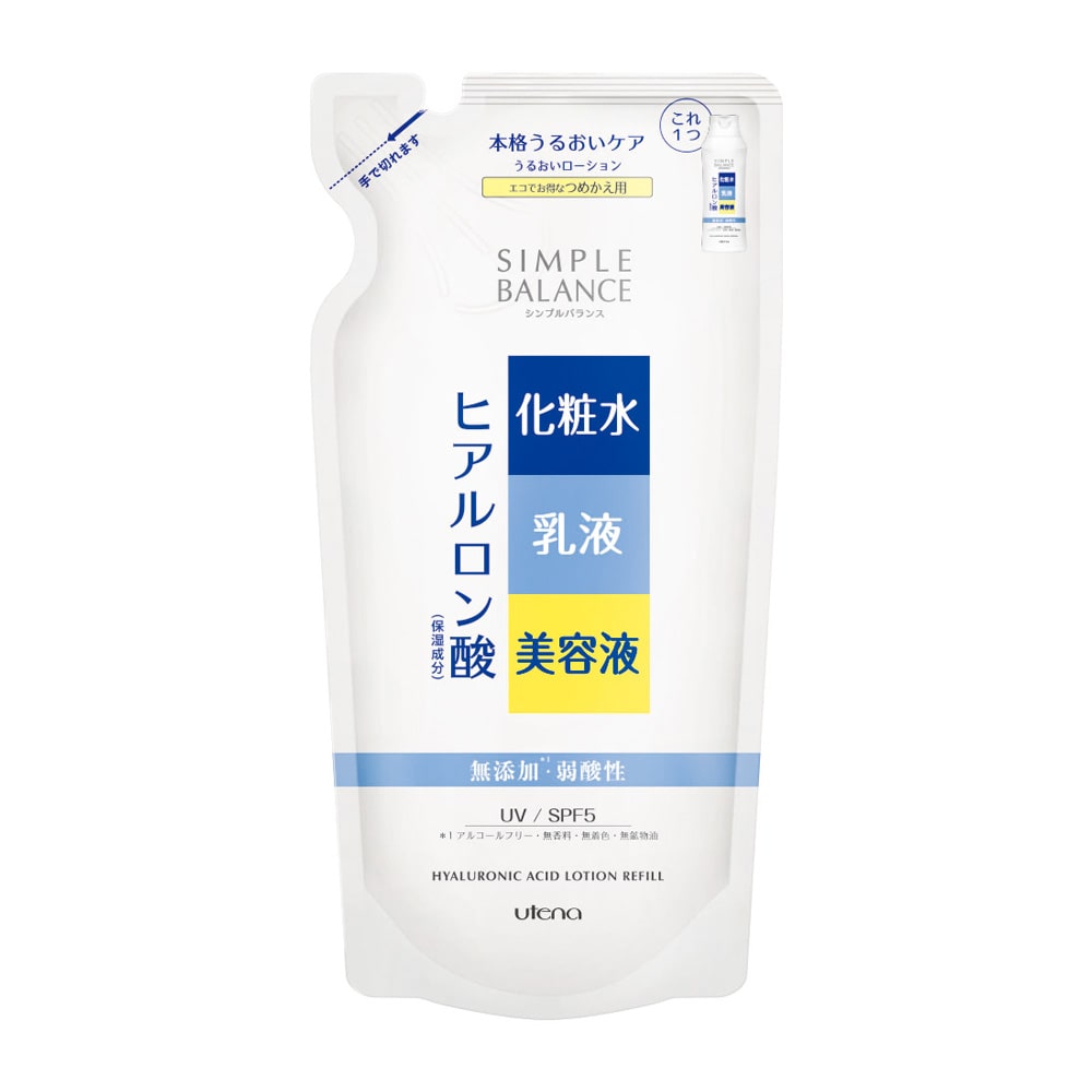 シンプルバランス　モイストＵＶ　つめかえ用　２００ｍｌ