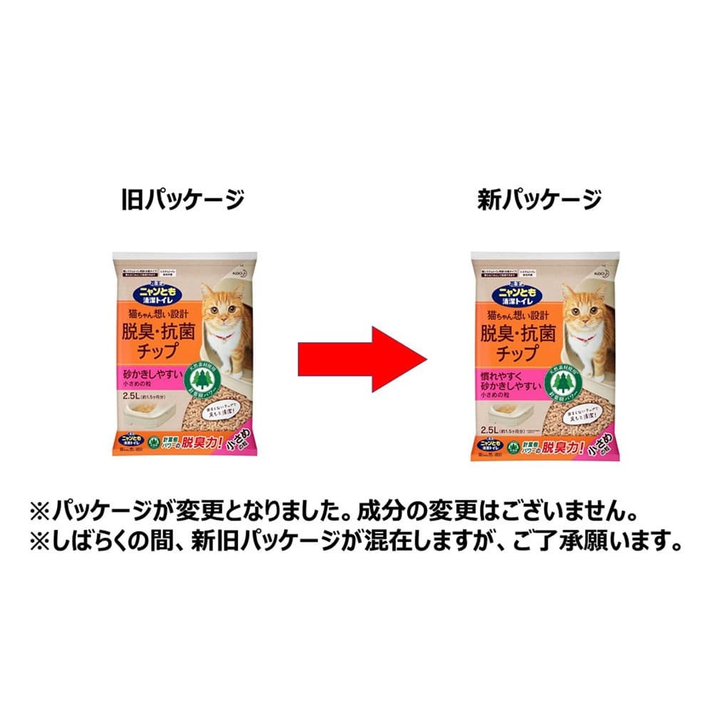 公式 猫砂 ニャンとも清潔トイレ 脱臭 抗菌チップ 小さめの粒 ４．４Ｌ discoversvg.com