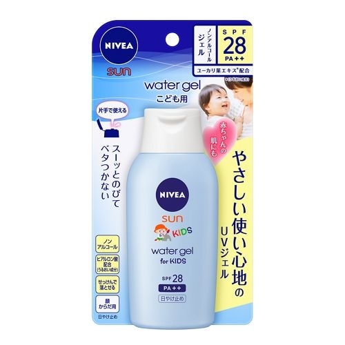 花王　ニベアサン　ウォータージェル　こども用　ＳＰＦ２８