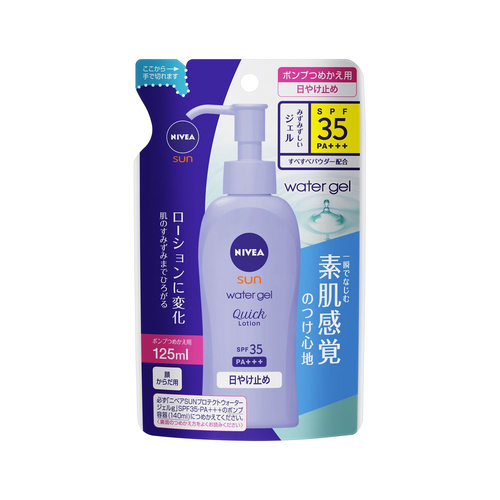 花王　ニベアサン ウォータージェル SPF35 ［つめかえ用］