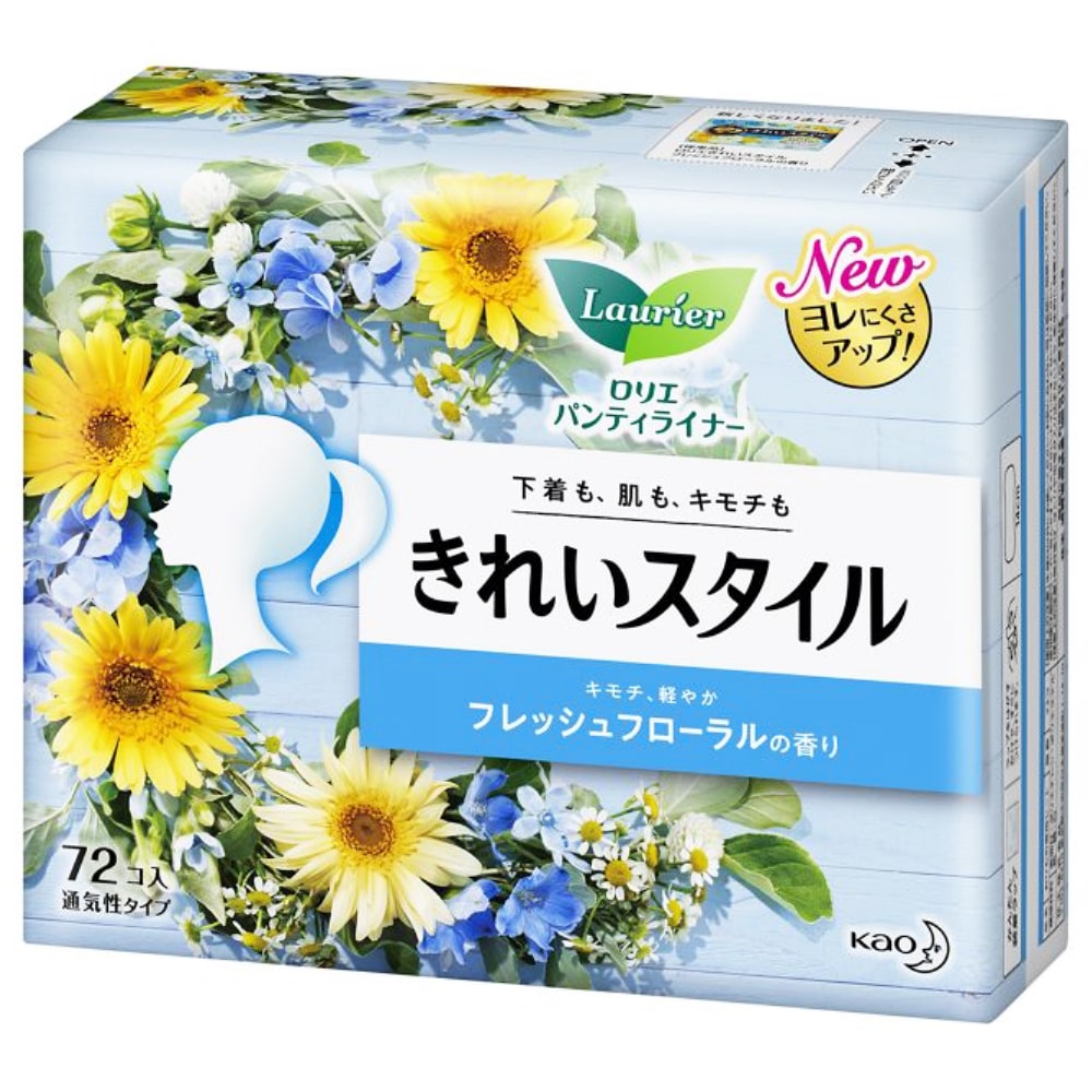 花王 ロリエ きれいスタイル フレッシュフローラルの香り ［７２コ入］: 日用消耗品|ホームセンターコーナンの通販サイト