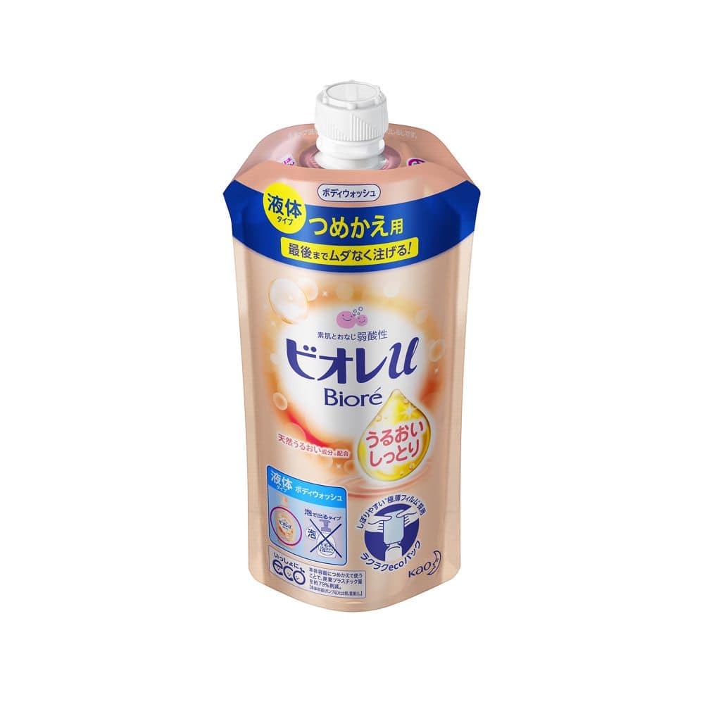 花王　ビオレｕ　うるおいしっとり ［つめかえ用］　×24個セット つめかえ用　×24個セット
