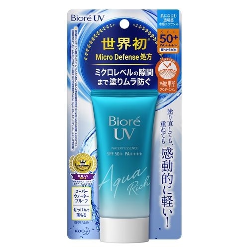 花王　ビオレ　ＵＶ　アクアリッチ　ウォータリーエッセンス　ＳＰＦ５０＋