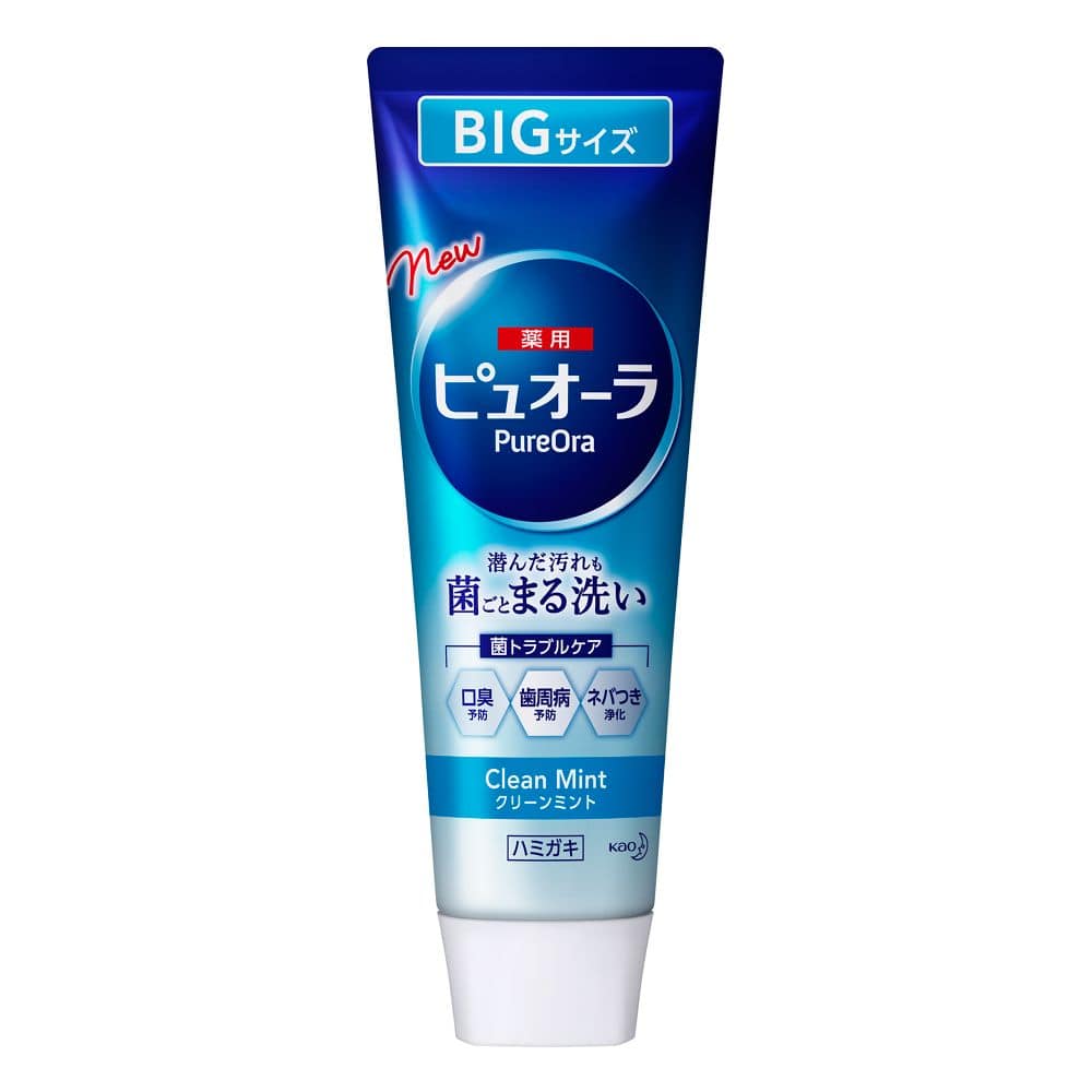 薬用ピュオーラ　ハミガキ　クリーンミント　ＢＩＧサイズ　［１７０ｇ］ ＢＩＧサイズ　１７０ｇ