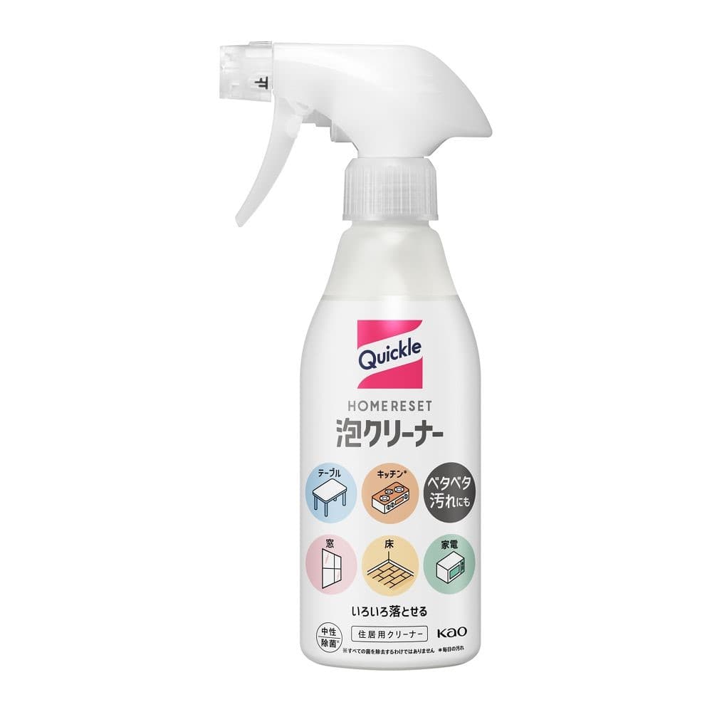 花王　クイックル　ホームリセット　泡クリーナー　本体　３００ｍｌ 本体３００ｍｌ