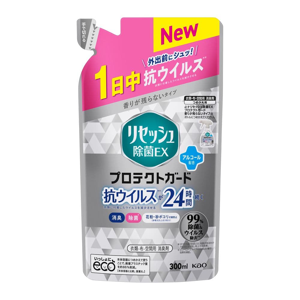 花王 リセッシュ　除菌ＥＸ　プロテクトガード　［つめかえ用　３００ｍｌ］ 詰替300ｍｌ