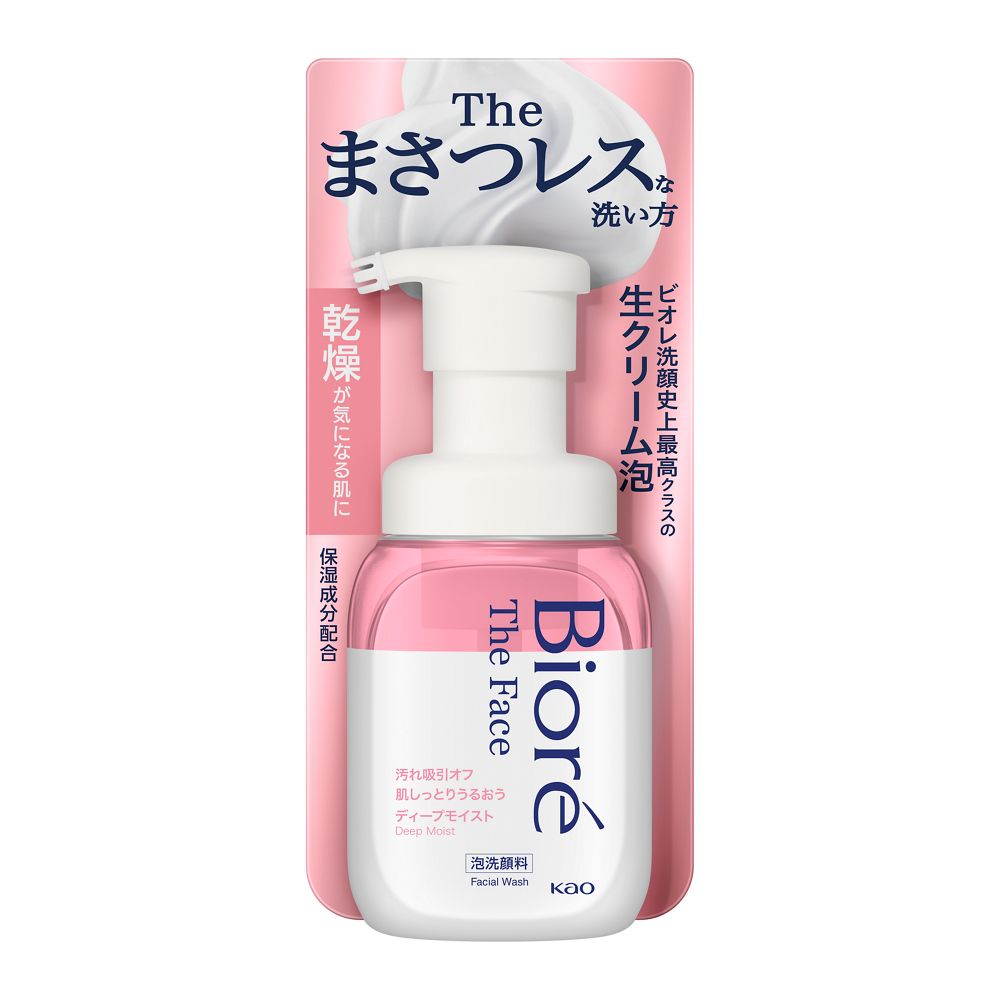 ビオレ　ザフェイス　ディープモイスト　本体　２００ｍｌ ディープモイスト　本体　２００ｍｌ