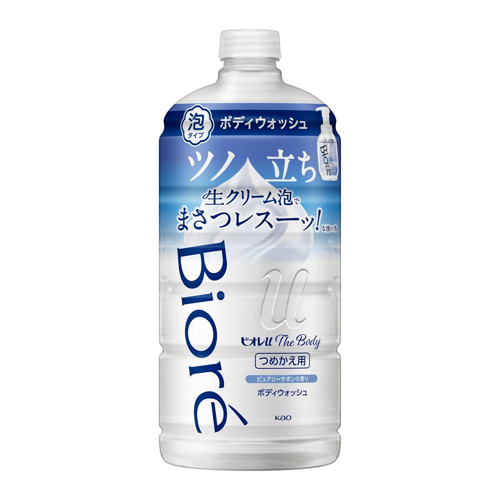 花王　ビオレｕ　ザ　ボディ　泡タイプ　ピュアリーサボンの香り　つめかえ用　７８０ｍｌ ピュアリーサボン　詰替　７８０ｍｌ