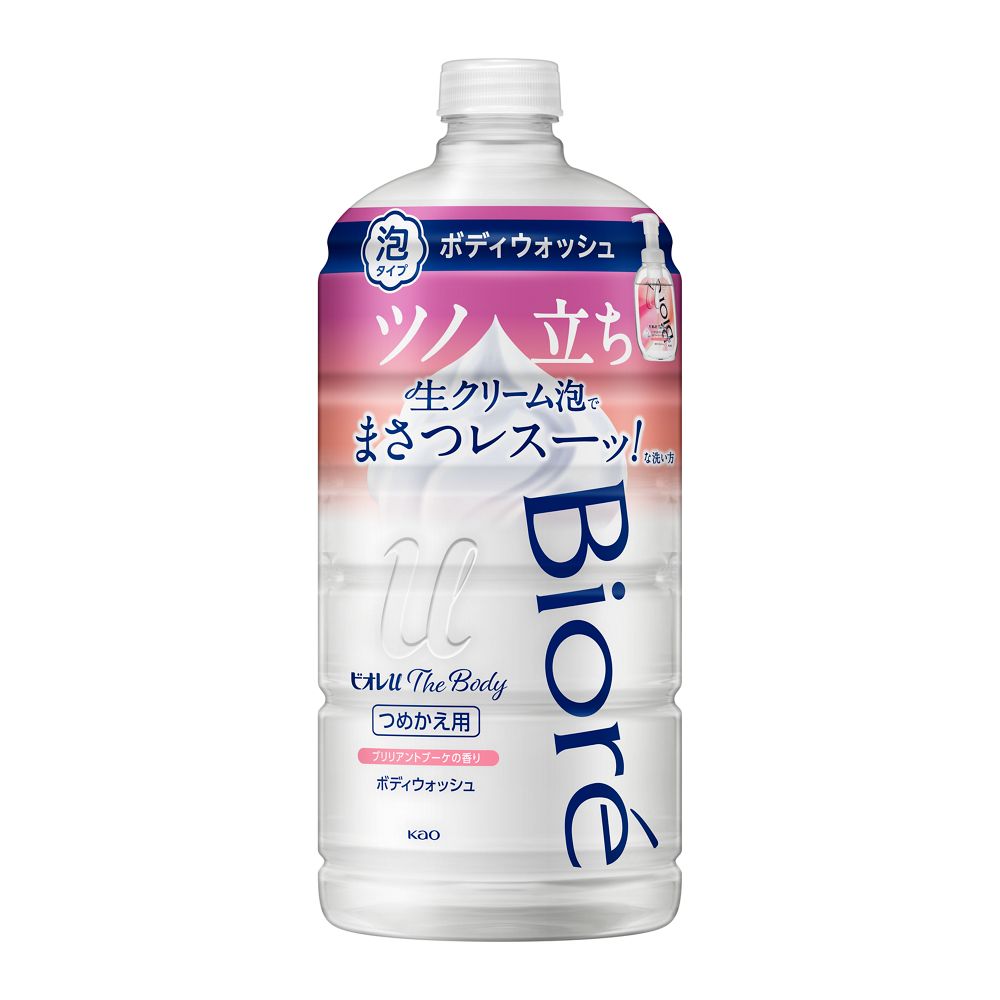 花王　ビオレｕ　ザ　ボディ　泡タイプ　ブリリアントブーケの香り　つめかえ用　７８０ｍｌ ブリリアントブーケ　詰替　７８０ｍｌ