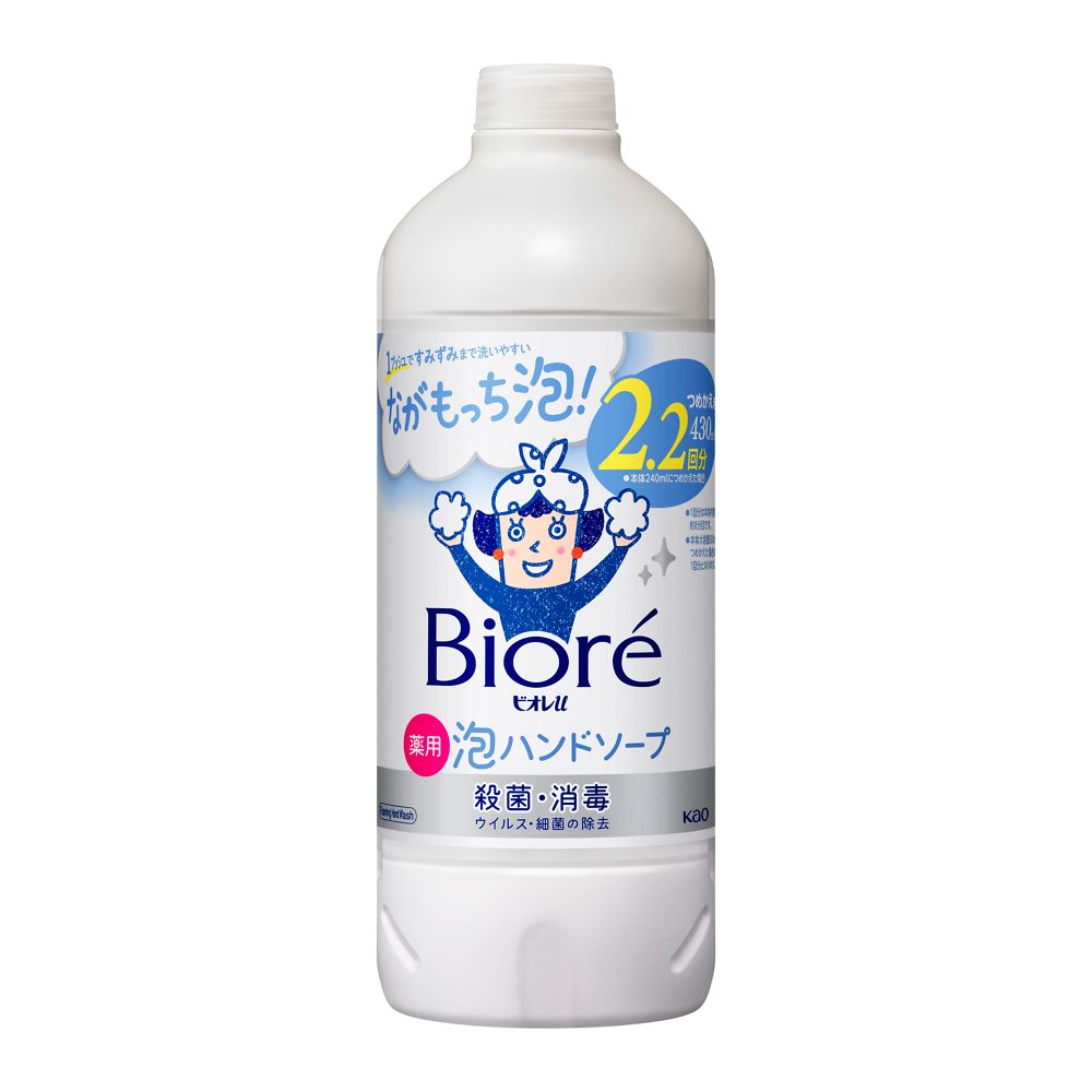 花王　ビオレｕ　泡ハンドソープ　つめかえ用　４３０ml つめかえ用