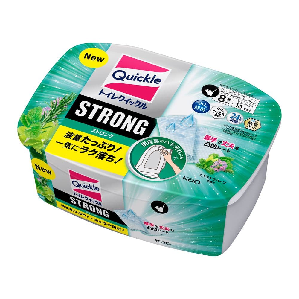 トイレクイックルストロング　本体ハーブ８枚 本体ハーブ８枚