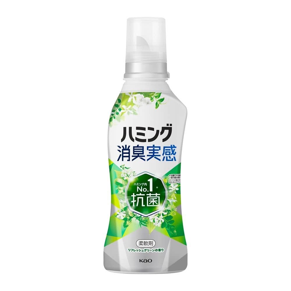 花王　ハミング消臭実感　リフレッシュグリーンの香り　本体　510ｍｌ 本体