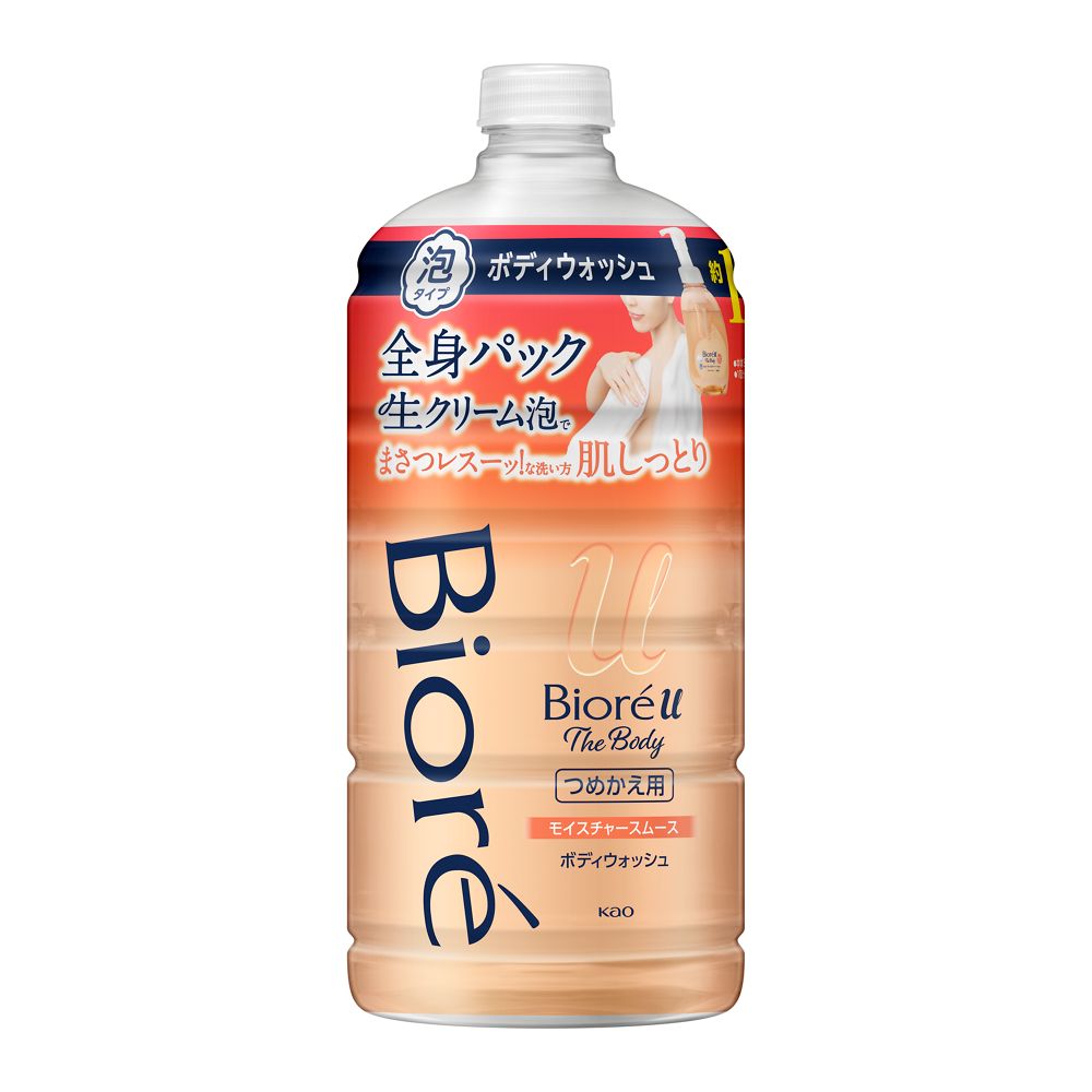 花王　ビオレｕザボディ泡　モイスチャースムース　つめかえ７８０ｍｌ 替え７８０ｍｌ