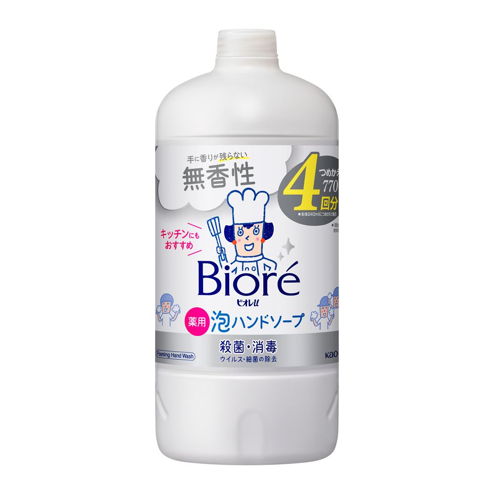 花王　ビオレｕ　泡ハンドソープ　無香　つめかえ用　７７０ｍｌ つめかえ用　７７０ｍｌ