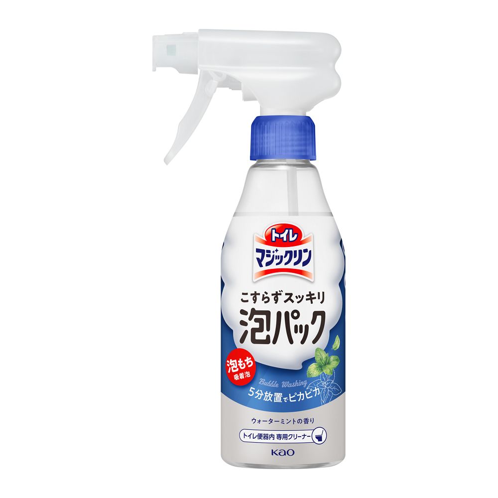花王　トイレマジックリン　こすらずスッキリ泡パック　ウォーターミントの香り　本体　３００ｍｌ 本体