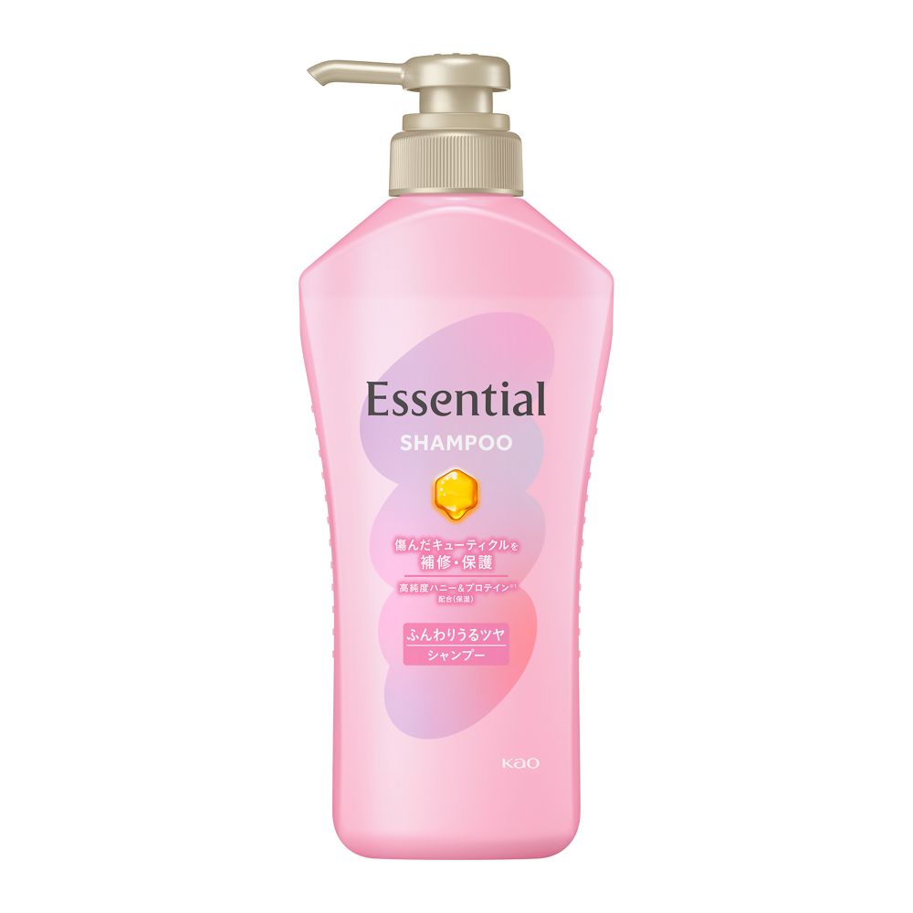 エッセンシャル　ふんわりうるツヤ　シャンプー　ポンプ　４５０ｍｌ シャンプー　ポンプ