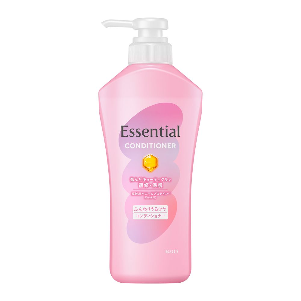 エッセンシャル　ふんわりうるツヤ　コンディショナー　ポンプ　４５０ｍｌ コンディショナー　ポンプ