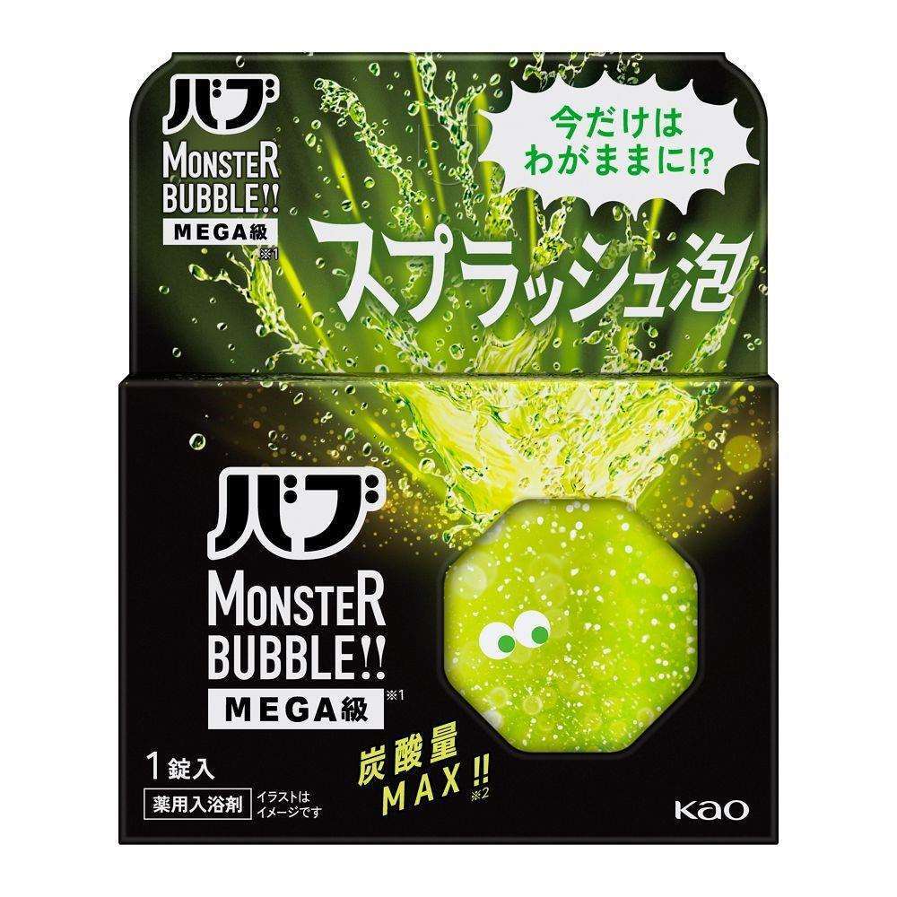 花王　バブ　モンスターバブルＭＥＧＡ　スプラッシュ泡　１錠入 スプラッシュ泡　１錠入