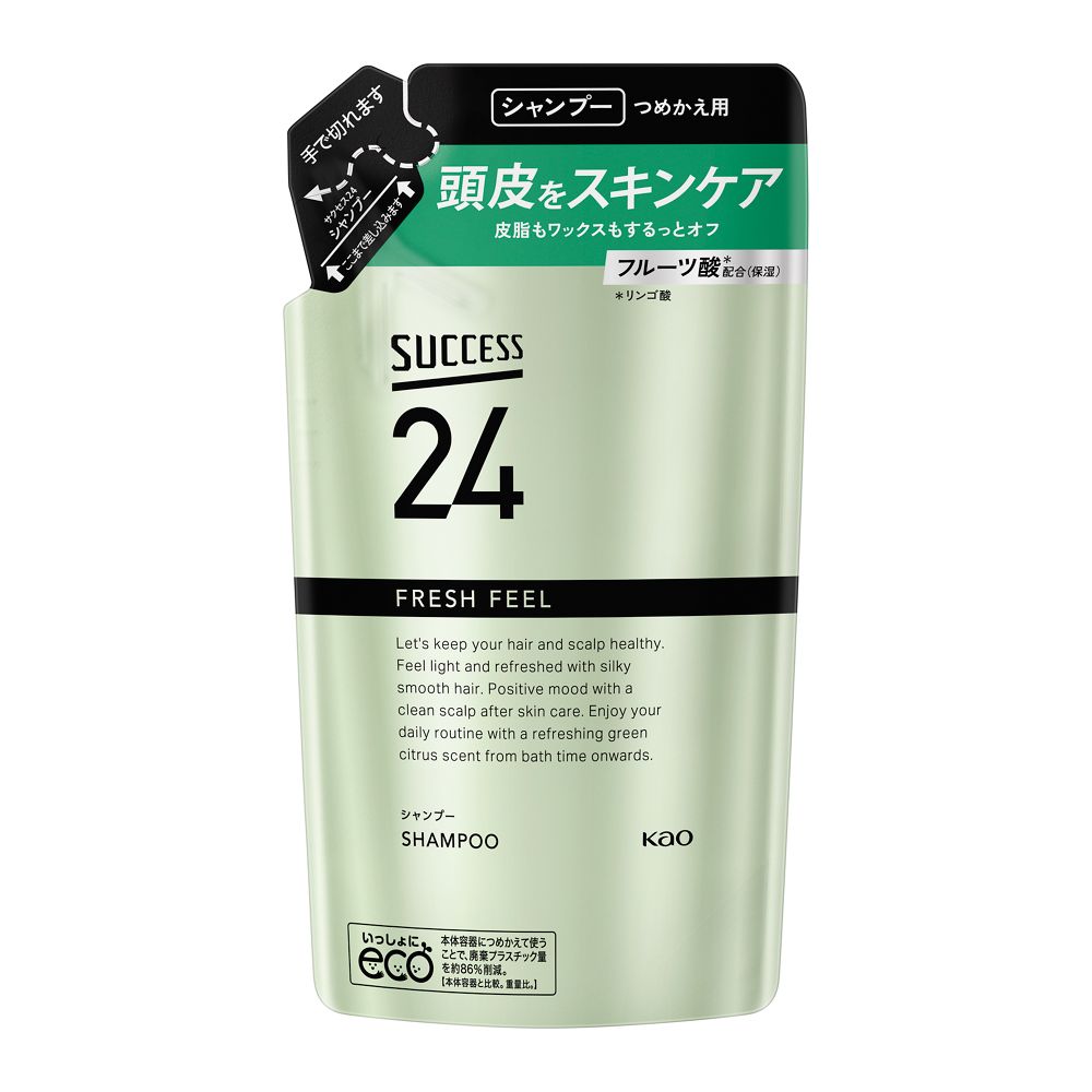 花王　サクセス２４　フレッシュフィールシャンプー詰替３２０ｍｌ 詰替