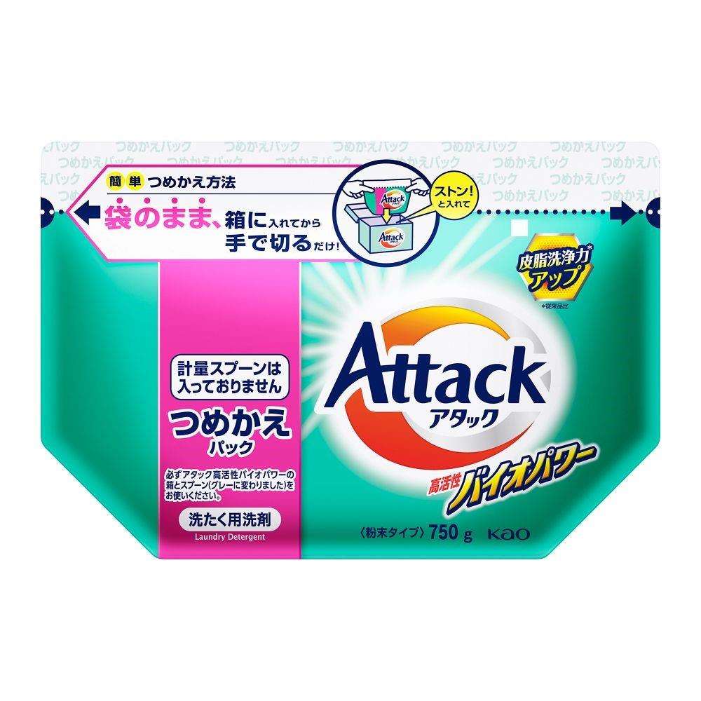 花王　アタックバイオパワー　詰替７５０ｇ 詰替７５０ｇ