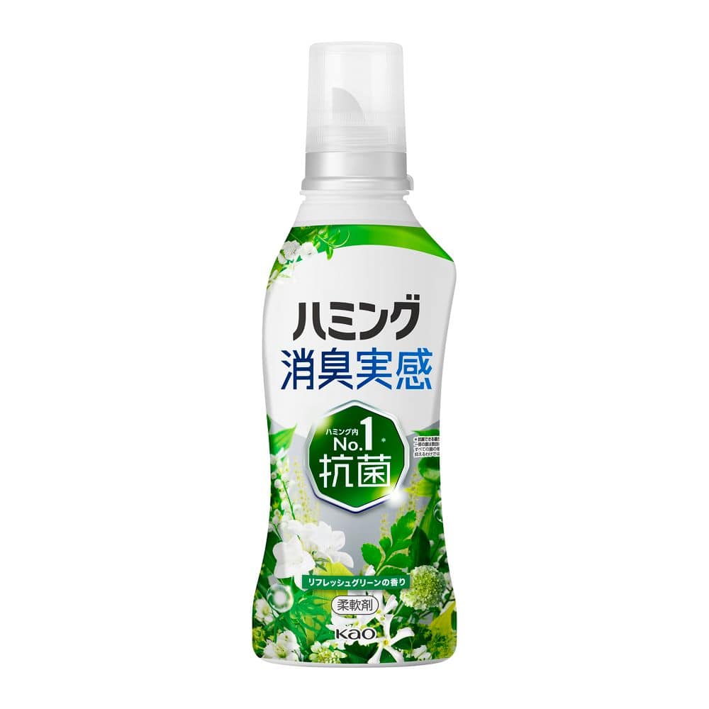 花王　ハミング消臭実感　リフレッシュグリーンの香り　本体５１０ｇ 本体