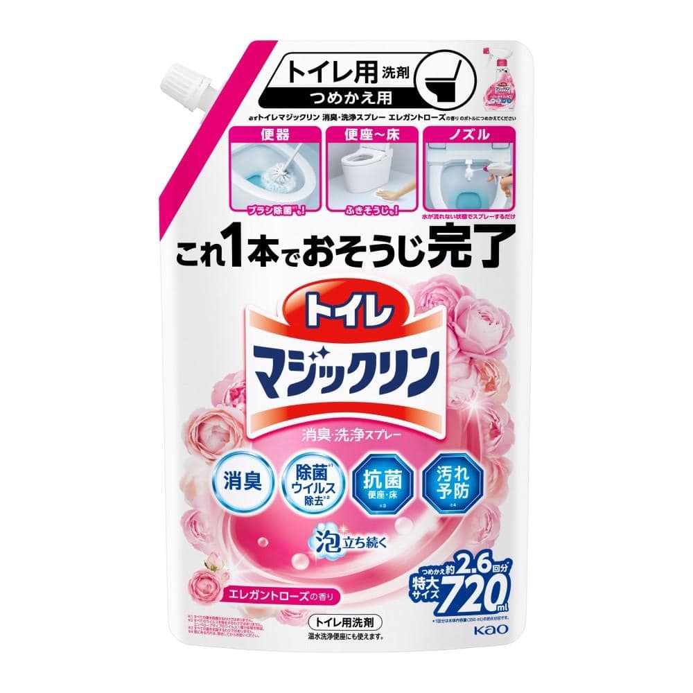 花王　トイレマジックリン　エレガントローズ替え　720ml