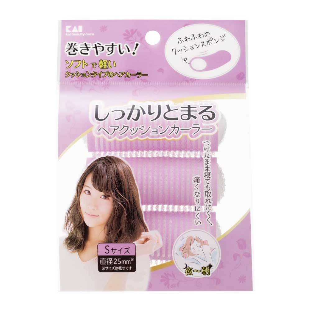 貝印　ヘアークッション　カーラＫＱ－３１１５　Ｓ　３Ｐ