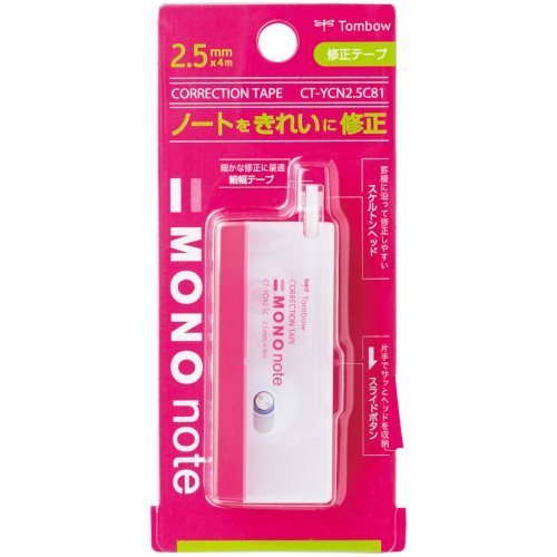 修正テープモノノート２．５Ｃ８１ピンクＣＴ‐ＹＣＮ２．５Ｃ８１