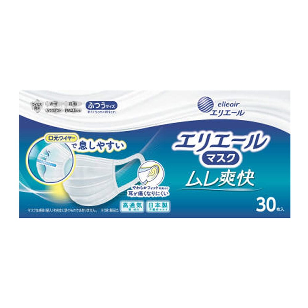 大王製紙　エリエールマスクムレ爽快　ふつうサイズ３０枚 ふつうサイズ３０枚