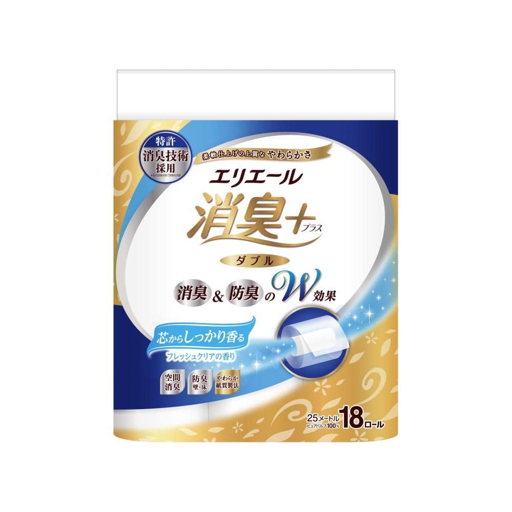大王製紙　エリエールトイレット　18R消臭プラス