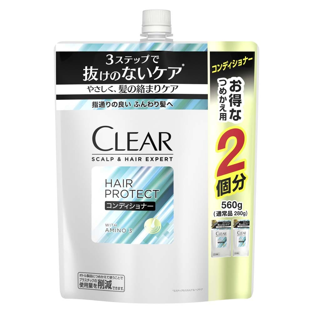 ユニリーバ クリア ヘアプロテクト コンディショナー つめかえ用  560g コンディショナー詰替560ｇ