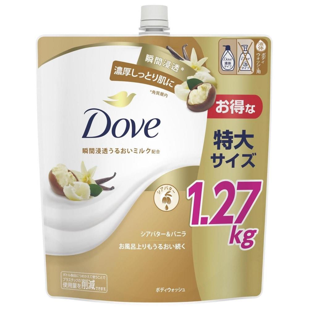 ユニリーバ・ジャパン ダヴ　ボディウォッシュ　シアバター＆バニラ　つめかえ用 1270g つめかえ用 1270g