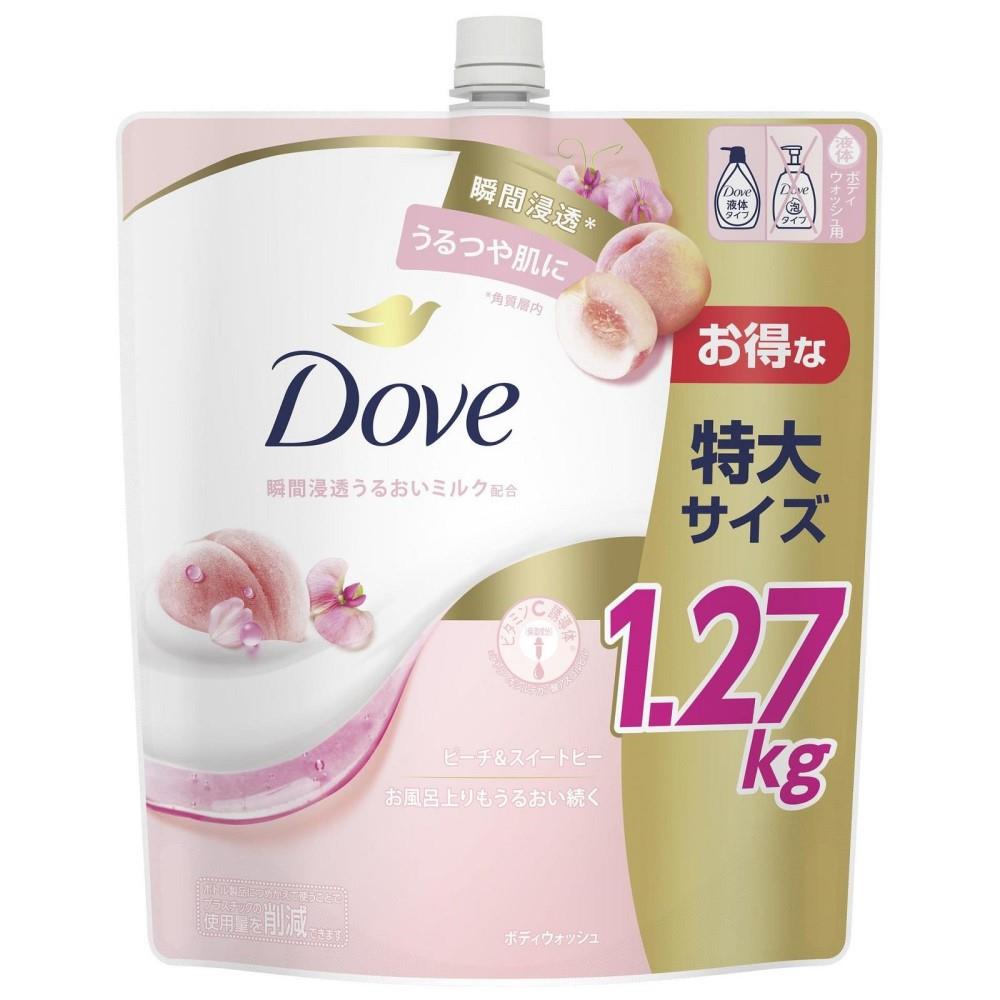 ユニリーバ・ジャパン ダヴ　ボディウォッシュ　ピーチ＆スイートピー　つめかえ用 1270g つめかえ用 1270g