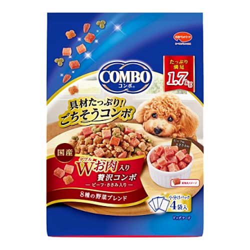 コンボ　ドッグ　Ｗお肉入り　１．７ｋｇ