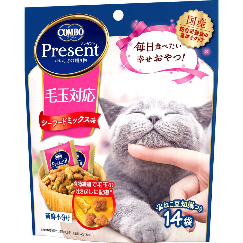 日本ペットフード　プレゼントおやつ毛玉　４２ｇ 毛玉対応