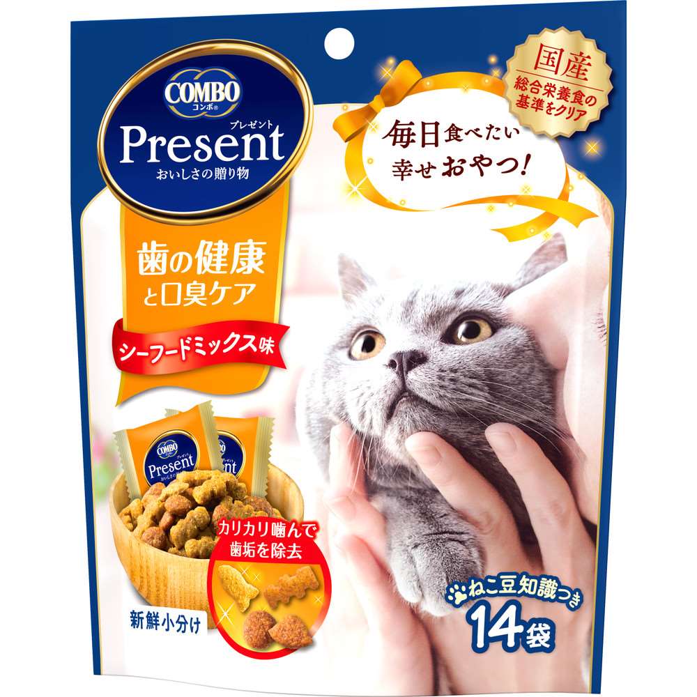 日本ペットフード　プレゼントおやつ歯　４２ｇ 歯の健康と口臭ケア
