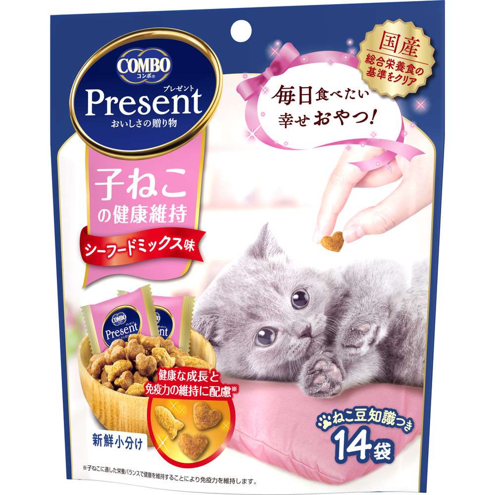 日本ペットフード　プレゼントおやつ子猫　４２ｇ 子ねこの健康維持