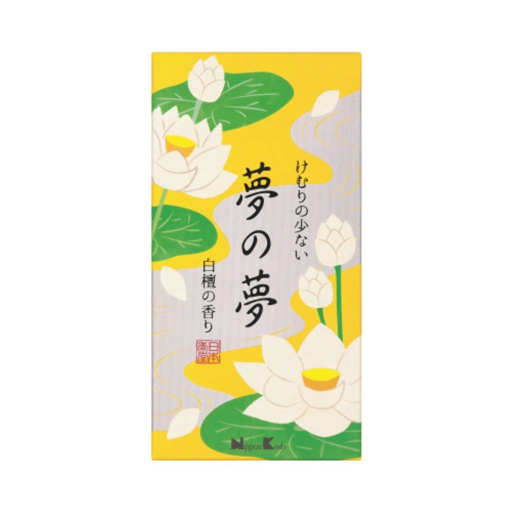 日本香堂　夢の夢　白檀の香り　バラ詰　１００ｇ 白檀 バラ詰