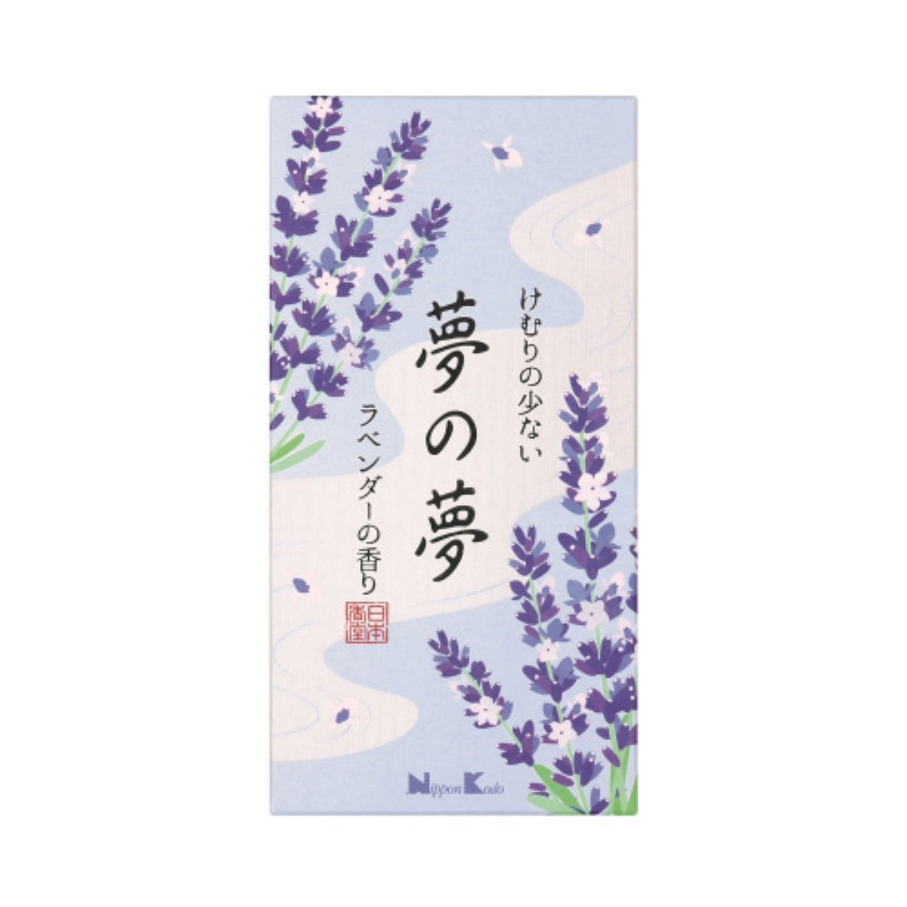 日本香堂　夢の夢　ラベンダー　バラ詰　１００ｇ ラベンダー バラ詰